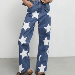 BDG Denim Urban Outfitters with White Star Accents Size 28